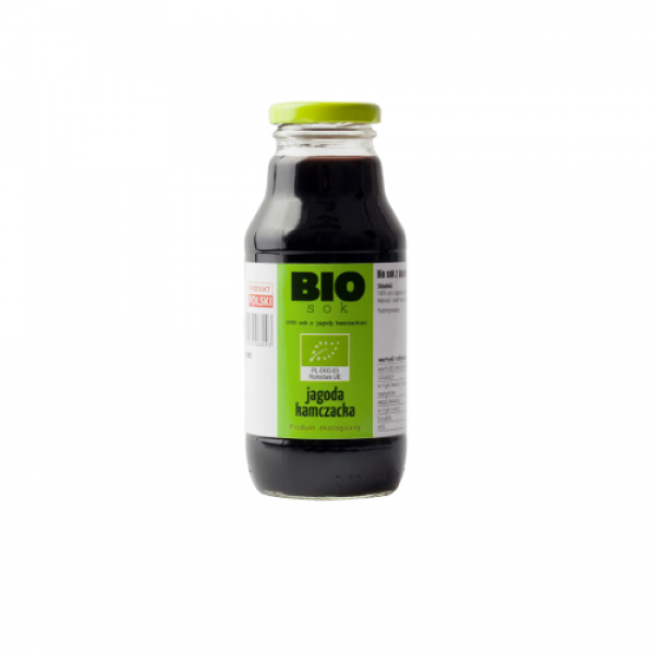 Ekologiczny sok z jagody kamczackiej 330 ml Kamionna